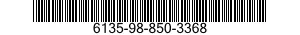 6135-98-850-3368 BATTERY,NONRECHARGEABLE 6135988503368 988503368