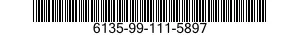 6135-99-111-5897 BATTERY,NONRECHARGEABLE 6135991115897 991115897