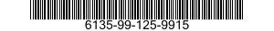NSN 6135-99-125-9915 6135991259915 991259915 BATTERY,NONRECHARGEABLE