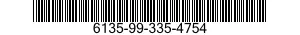 6135-99-335-4754 BATTERY,NONRECHARGEABLE 6135993354754 993354754