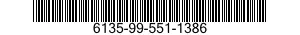 NSN 6135-99-551-1386 6135995511386 995511386 CELL BATTERY
