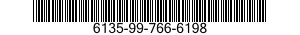 6135-99-766-6198 BATTERY ASSEMBLY 6135997666198 997666198