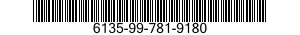 NSN 6135-99-781-9180 6135997819180 997819180 BATTERY,NONRECHARGEABLE