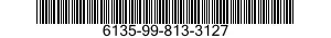 6135-99-813-3127 BATTERY,NONRECHARGEABLE 6135998133127 998133127