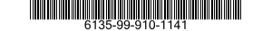 6135-99-910-1141 BATTERY,NONRECHARGEABLE 6135999101141 999101141