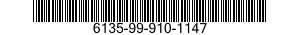 6135-99-910-1147 BATTERY,NONRECHARGEABLE 6135999101147 999101147