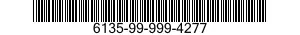 6135-99-999-4277 BATTERY,NONRECHARGEABLE 6135999994277 999994277