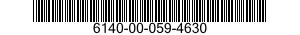 6140-00-059-4630  6140000594630 000594630