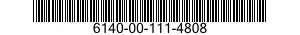 6140-00-111-4808 BATTERY SET 6140001114808 001114808