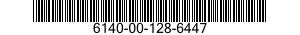 6140-00-128-6447  6140001286447 001286447