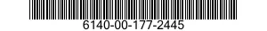 6140-00-177-2445  6140001772445 001772445