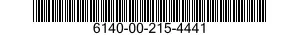 6140-00-215-4441  6140002154441 002154441