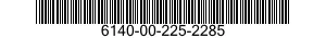 6140-00-225-2285 BATTERY,STORAGE 6140002252285 002252285