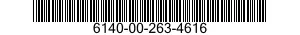 6140-00-263-4616  6140002634616 002634616