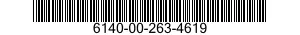 6140-00-263-4619  6140002634619 002634619