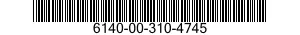 6140-00-310-4745  6140003104745 003104745