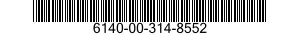 6140-00-314-8552  6140003148552 003148552