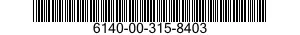 6140-00-315-8403  6140003158403 003158403