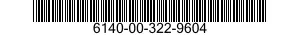 6140-00-322-9604  6140003229604 003229604