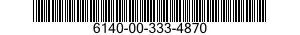 6140-00-333-4870  6140003334870 003334870