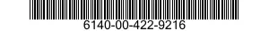6140-00-422-9216 BATTERY,STORAGE 6140004229216 004229216