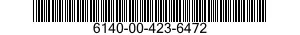 6140-00-423-6472  6140004236472 004236472