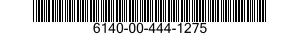 6140-00-444-1275  6140004441275 004441275