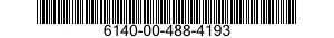 6140-00-488-4193 BATTERY BOX 6140004884193 004884193