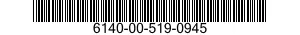 6140-00-519-0945  6140005190945 005190945