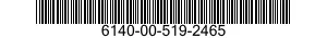 6140-00-519-2465  6140005192465 005192465