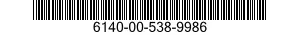 6140-00-538-9986 BATTERY,STORAGE 6140005389986 005389986