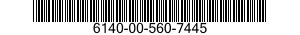 6140-00-560-7445  6140005607445 005607445