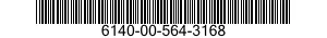 6140-00-564-3168  6140005643168 005643168
