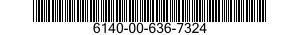 6140-00-636-7324  6140006367324 006367324