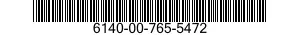 6140-00-765-5472  6140007655472 007655472