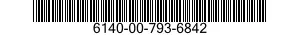 6140-00-793-6842  6140007936842 007936842