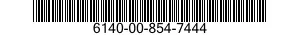 6140-00-854-7444  6140008547444 008547444