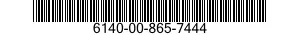 6140-00-865-7444  6140008657444 008657444