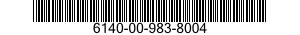 6140-00-983-8004 BATTERY,STORAGE 6140009838004 009838004