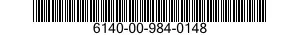 6140-00-984-0148  6140009840148 009840148