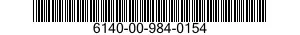 6140-00-984-0154  6140009840154 009840154