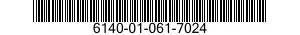 6140-01-061-7024 BATTERY,STORAGE 6140010617024 010617024