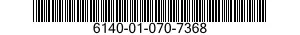 6140-01-070-7368 BATTERY,STORAGE 6140010707368 010707368