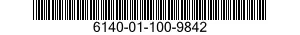 6140-01-100-9842 BATTERY,STORAGE 6140011009842 011009842