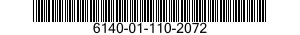 6140-01-110-2072  6140011102072 011102072