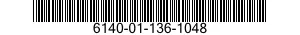 6140-01-136-1048 BATTERY,STORAGE 6140011361048 011361048