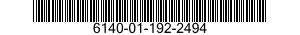 6140-01-192-2494  6140011922494 011922494