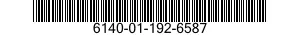 6140-01-192-6587  6140011926587 011926587