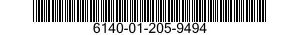 6140-01-205-9494 BATTERY,STORAGE 6140012059494 012059494