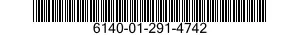 6140-01-291-4742 BATTERY ASSEMBLY 6140012914742 012914742